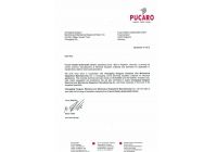 Authorization of insulation material from Pucaro